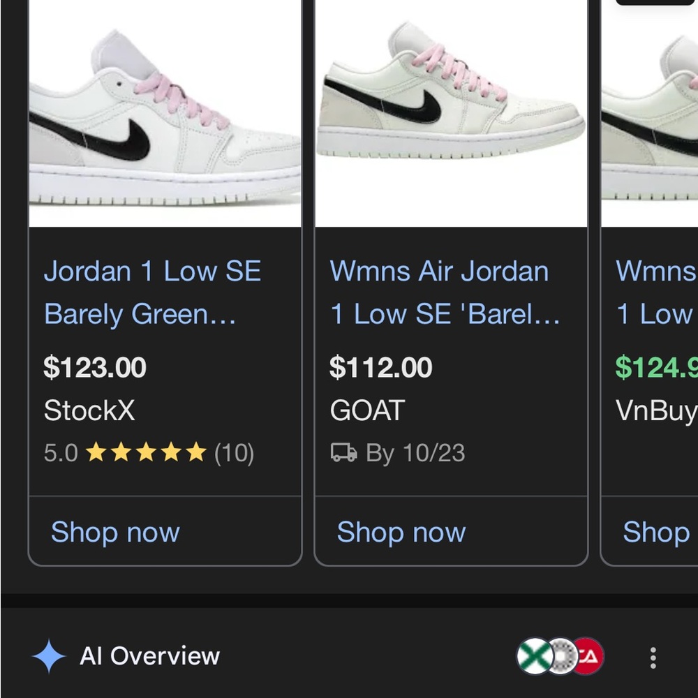 Nike Air Jordan 1 Low SE with Pink and Black Accents